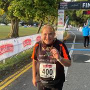 Kate Knight is taking part in her 150th marathon tomorrow