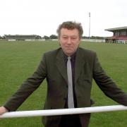 Eastbourne Borough driving force Len Smith pictured at the club in 2000