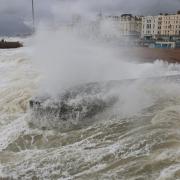 Sussex is set to be struck by heavy rain and strong winds as Storm Ciarán strikes the coast