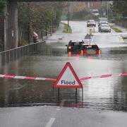 Roads in Sussex are still flooded