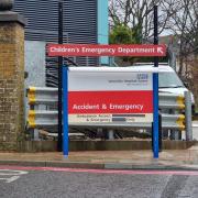 Accident and emergency department at the Royal Sussex County Hospital