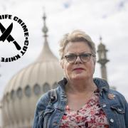 Eddie Izzard has backed The Argus's Cut Knife Crime campaign