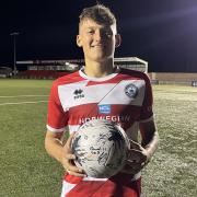 Fletcher Holman has been in great form for Eastbourne Borough