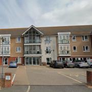 Downlands Court in Peacehaven is a three-storey building