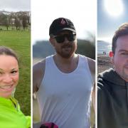 Bella Sankey, Lloyd Russell-Moyle and David McGregor are among the 'Red Racers' taking part in the Brighton Half Marathon