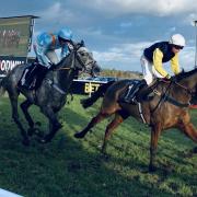 Action from the January Jumps Raceday at Plumpton