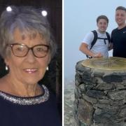 Linda Cornford has inspired two of her grandsons and their friend to take on a mountain trek challenge