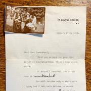 The Queen Mother's thank you letter