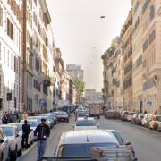 Via Cavour, where the incident happened