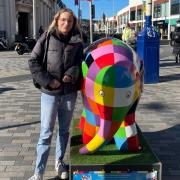 Phebe found all Elmer sculptures in Eastbourne