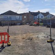 Work on the site is now underway