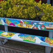 Brighton University students are being invited to design a bench which will be displayed around Brighton and Hove. Pictured, last year's winning design