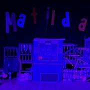The stage for Shoreham Academy’s Matilda.