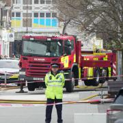 A fire broke out in London Road, Bognor