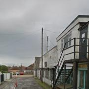 The industrial building could be replaced with eight new houses