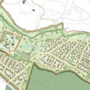 The plan for homes at Little Horsted