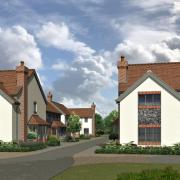 Eight new homes will be built in the village