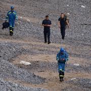 The Navy and coastguard responded to a suspected unexploded bomb at Birling Gap