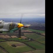 The spitfire will fly over Sussex next month