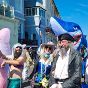 People take part in the Eastbourne Carnival