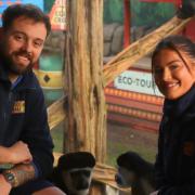 Sam and Emily, Drusillas Zookeepers, are heading off to Kenya in April to support Colobus Conservation.