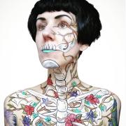 Jenni Reika body painting.