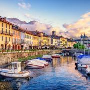Cannobio Old Town, Lake Maggiore in Italy