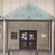 Airdrie Sheriff Court, Graham St, Airdrie, North Lanarkshire.

  Photograph by Colin Mearns