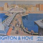 Rare Brighton poster found under lino in Edinburgh house
