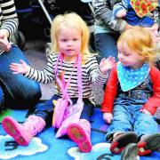 MPs join battle to save our children's centres. Picture by Simon Dack
