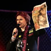 Nicky Wire of Manic Street Preachers on stage during the NME Awards 2008.  Picture: Yui Mok/PA Wire