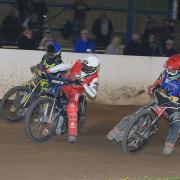 Eastbourne head to defeat by Glasgow last Saturday. Picture by Mike Hinves