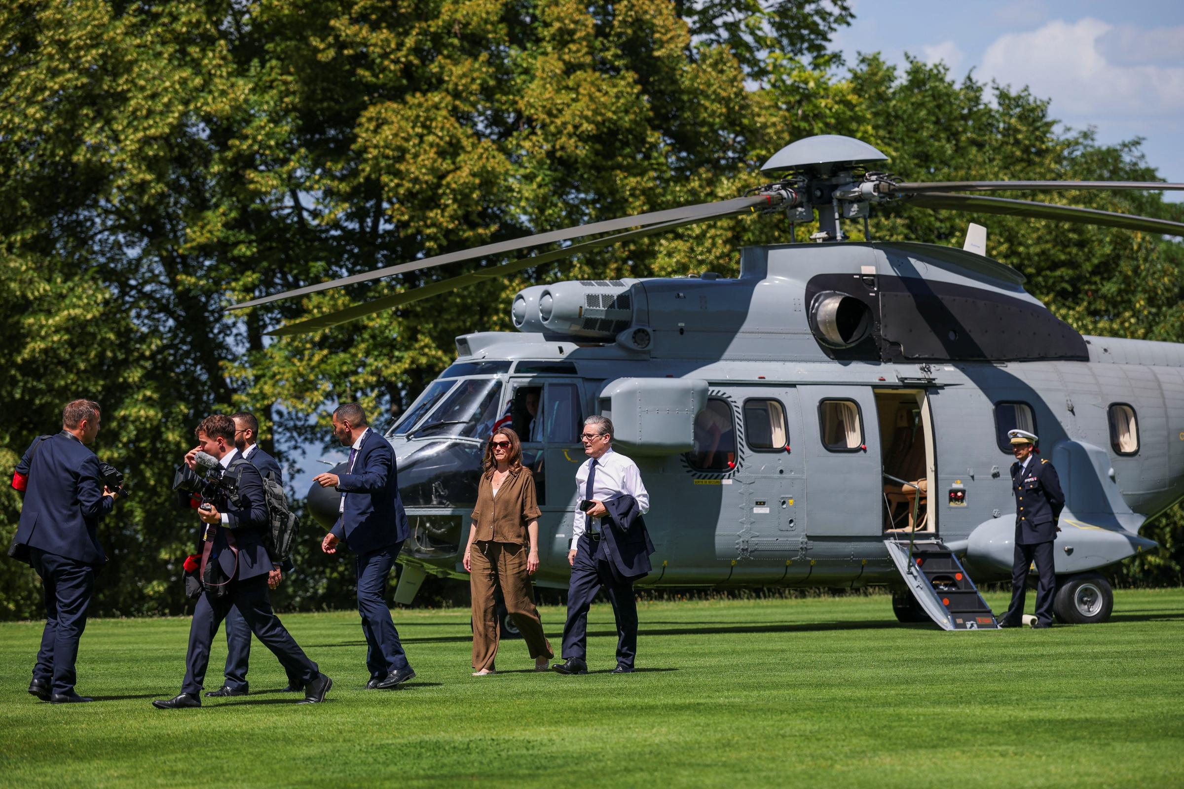 Albion act quickly after G7 helicopters change training camp plans