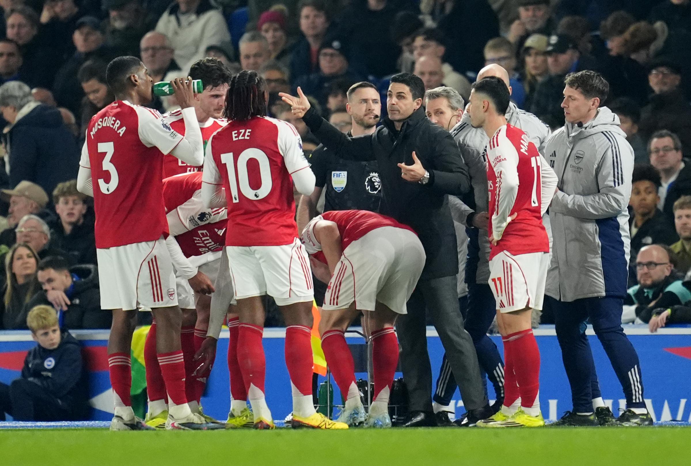 Arteta expects 'beautiful game' this time at the Amex