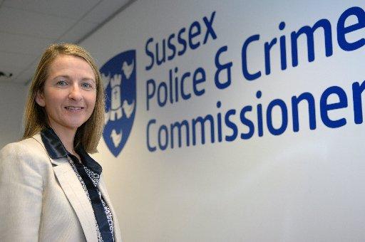 Sussex Police and crime commissioner Katy Bourne