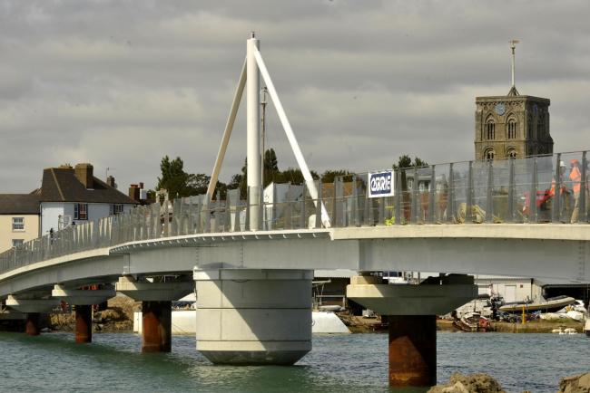 Shoreham's Adur Ferry Bridge officially opens