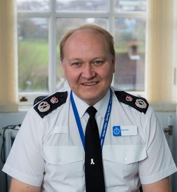 Sussex Police Chief Constable Giles York