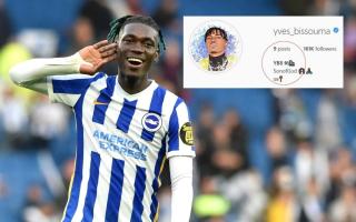 Albion star Yves Bissouma has deleted all pictures relating to the club from his Instagram account amid ongoing transfer interest