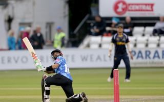 Mohammad Rizwan led the Sussex reply. Picture Stephen Lawremce