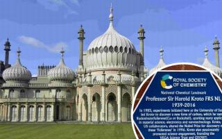 Brighton ranks in the top five for blue plaques in England