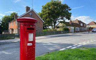 Postbox features historic link to one of biggest royal scandals of 20th century