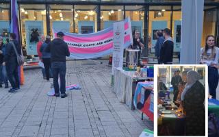 A vigil took place to mark Hate Crime Awareness Week