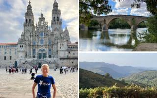 Dorothy completed her over 700 mile trek in the Pyrenees