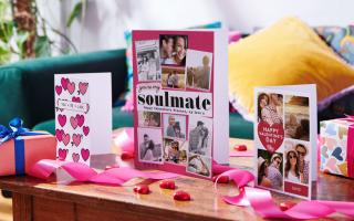 Video message cards are available to buy on Moonpig in time for Valentine's Day