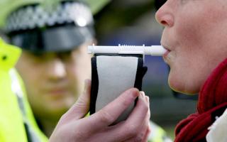 Sussex Police arrested 233 people in December as part of a national campaign to crack down on drink-driving