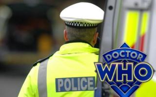 Sussex police have retrieved a collection of Doctor Who merchandise