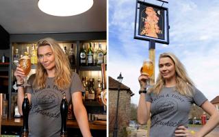 Jodie Kidd posed naked for a portrait