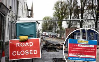 Works on Upper North Street have been delayed for a month