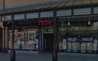HMV in Hastings closed in January after severe flooding