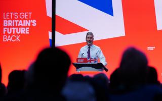 Labour leader Keir Starmer addressed delegates at the party's conference in Liverpool